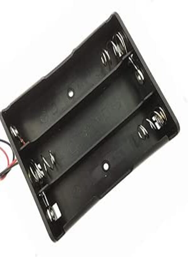 3x 3.7V 18650 Battery Plastic Case for DIY Works